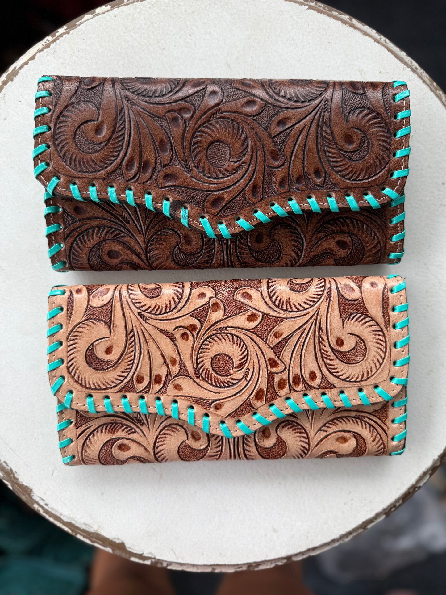 Kylie Tooled Wallet