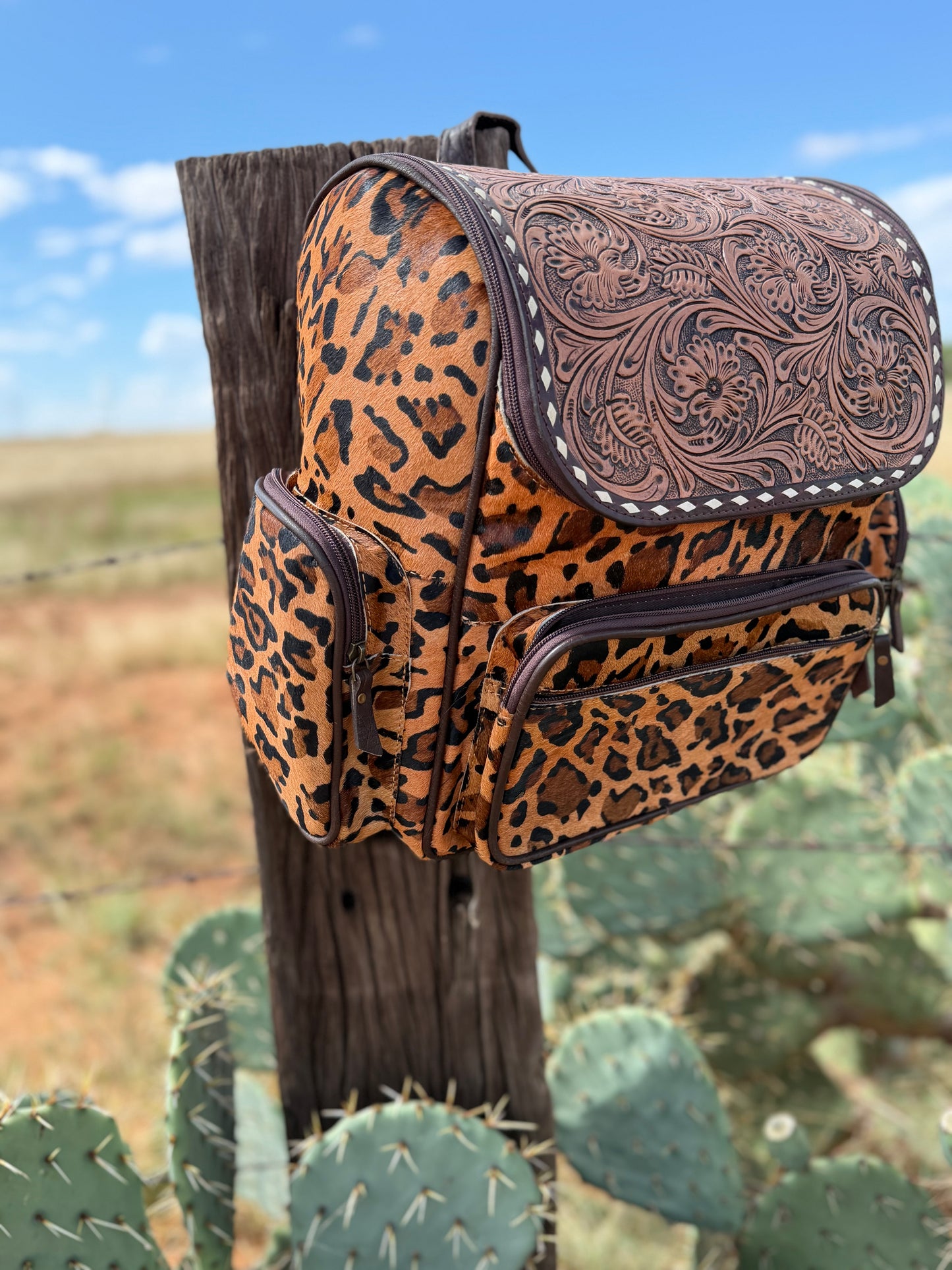 The Leopard Backpack