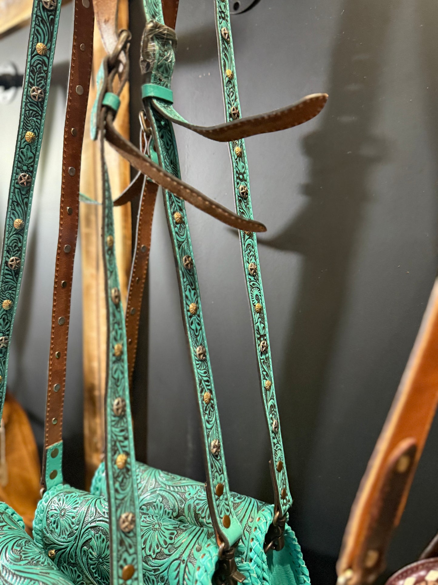 Cowgirl Concho/ Turq