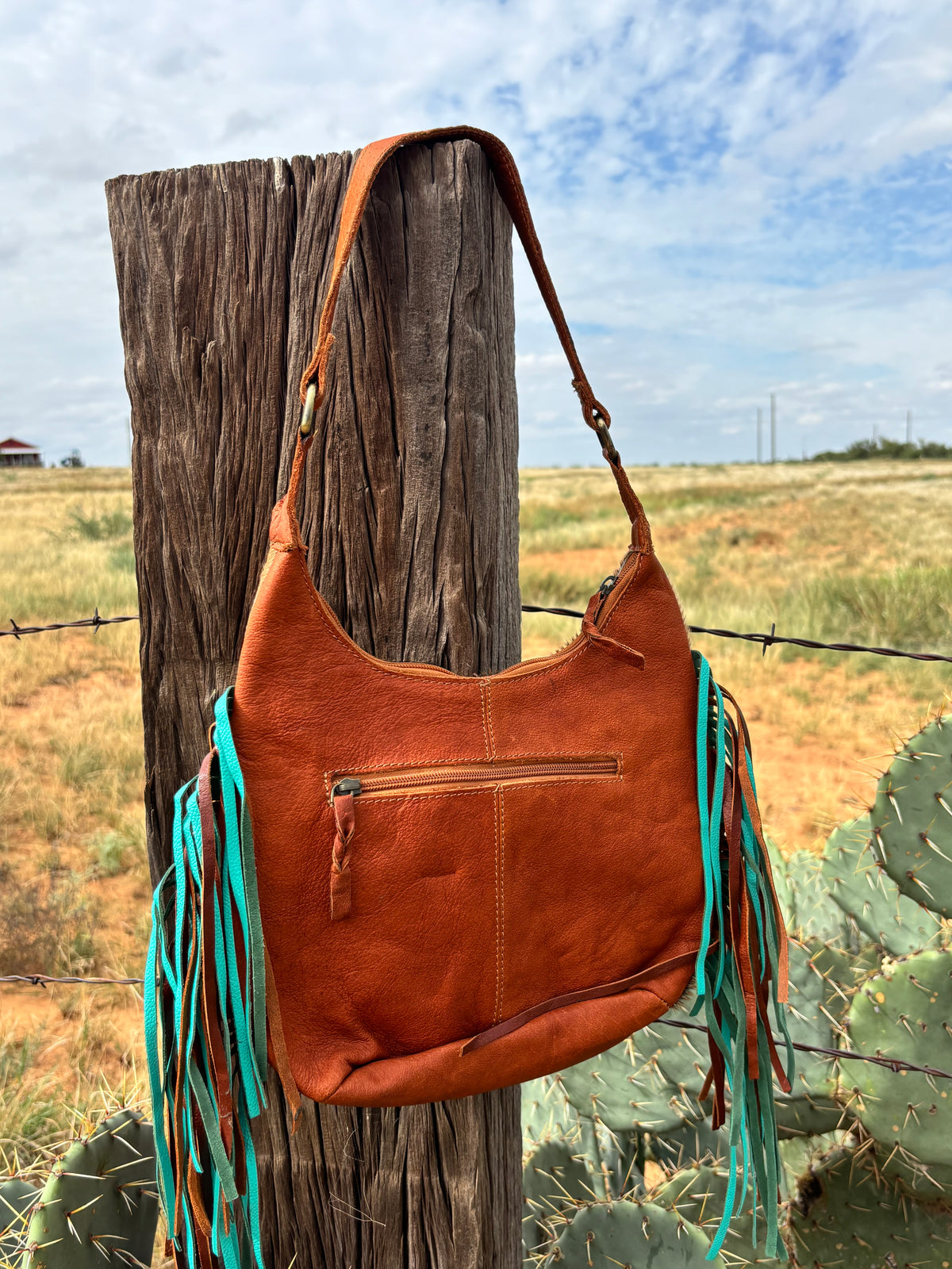 Deer Drift fringe Hobo Bag (Copy)