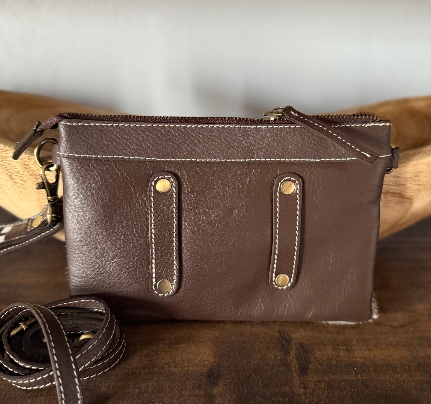 Cowhide Belt Bag/Crossbody