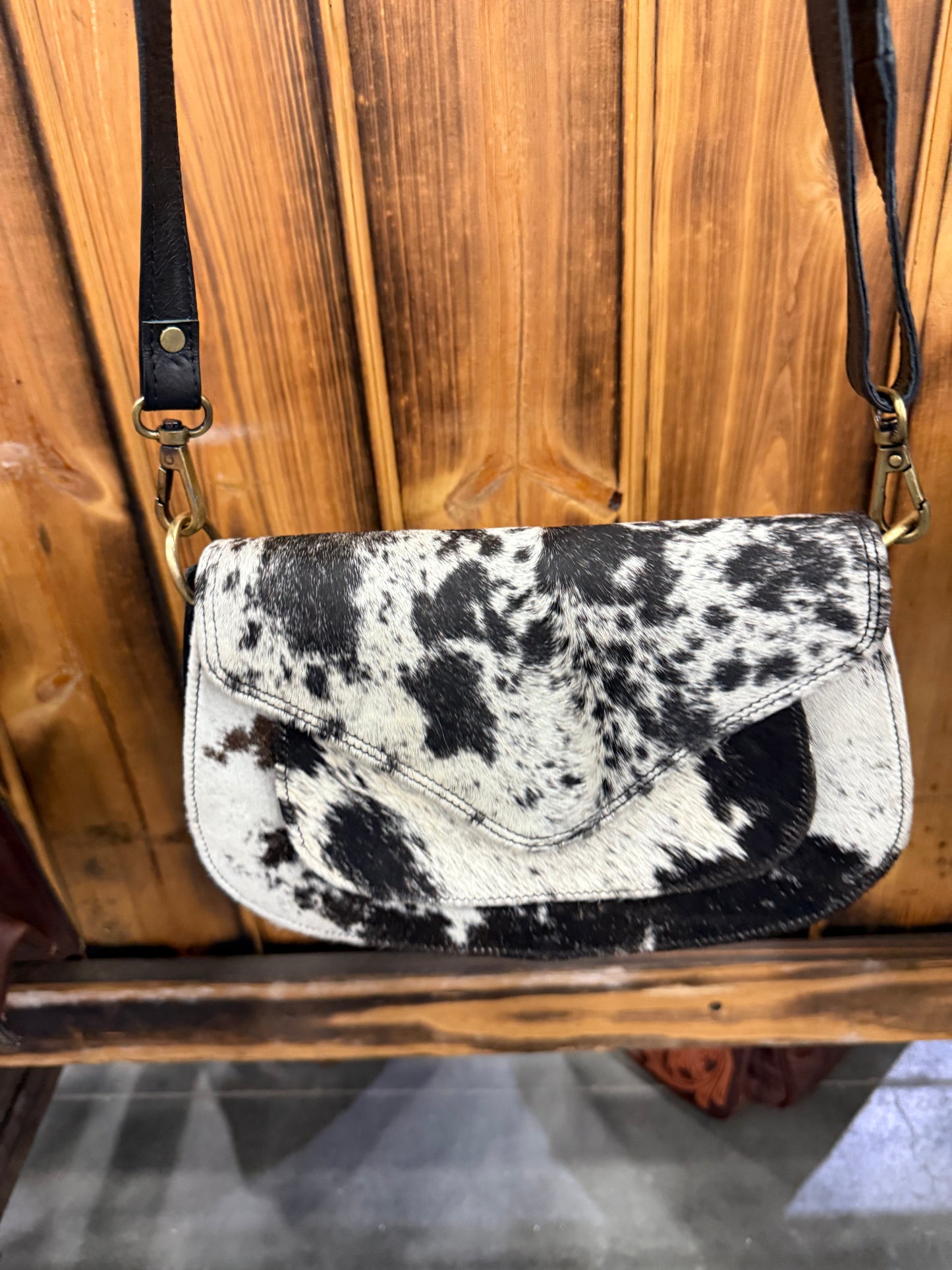 Hide & Seek Hair on Hide Purse