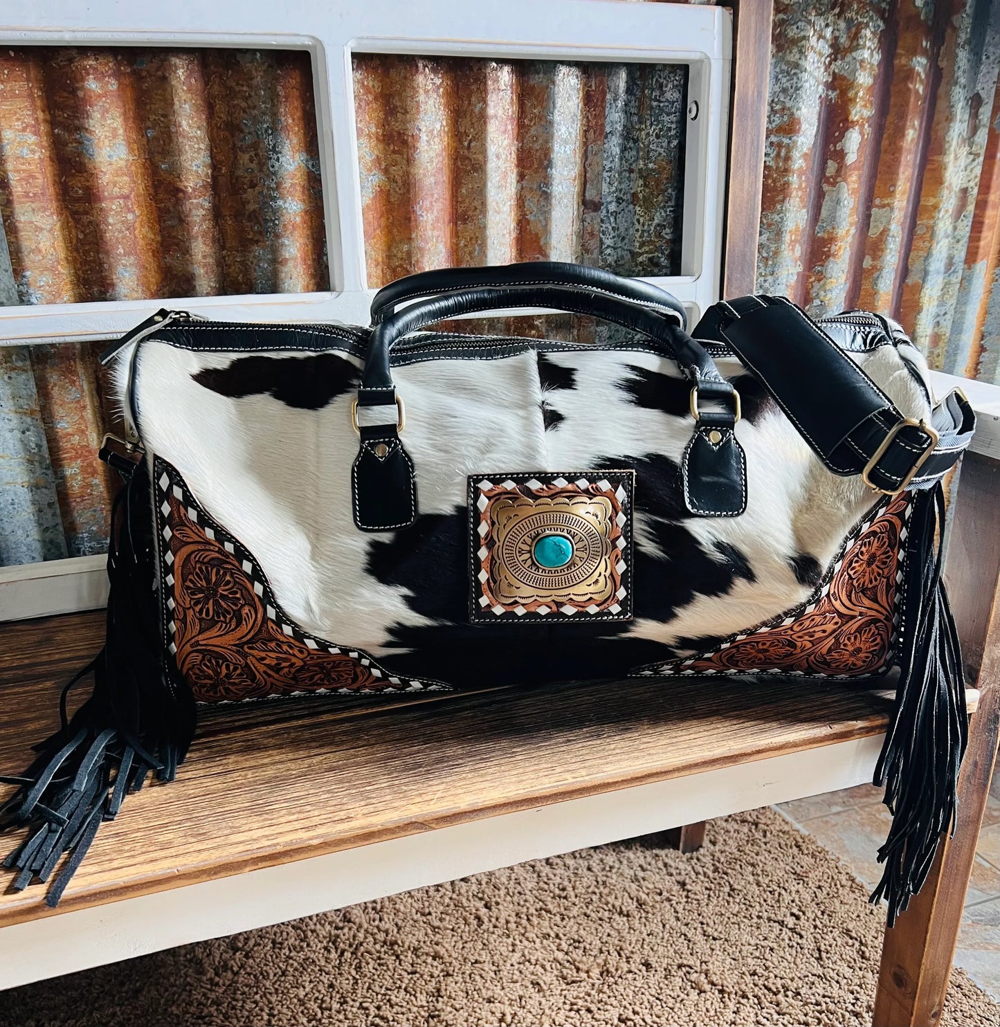 Brentley Weekender W/Fringe - Twisted Charm