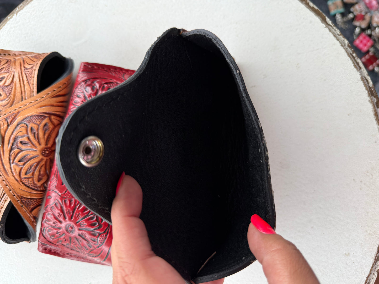 Tooled Sunglass Case