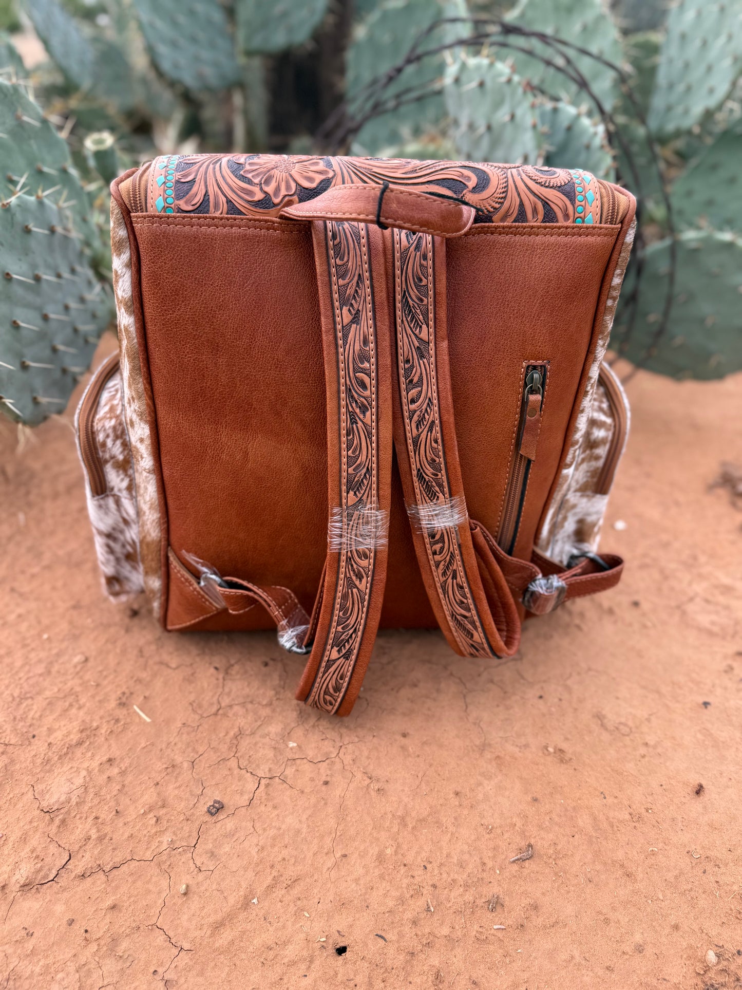 Mama Cowhide Backpack