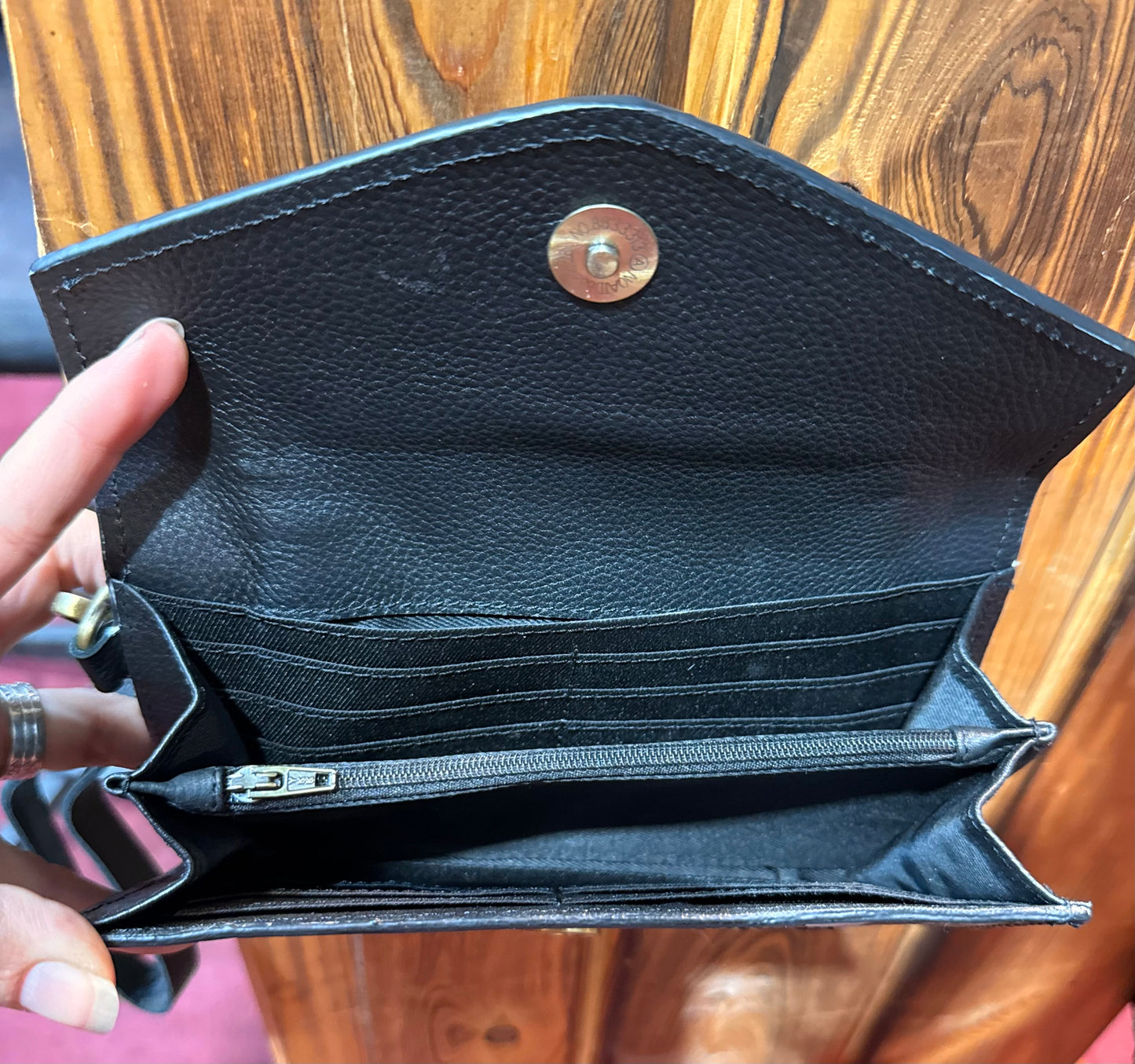 Checkered Hyde Wallet