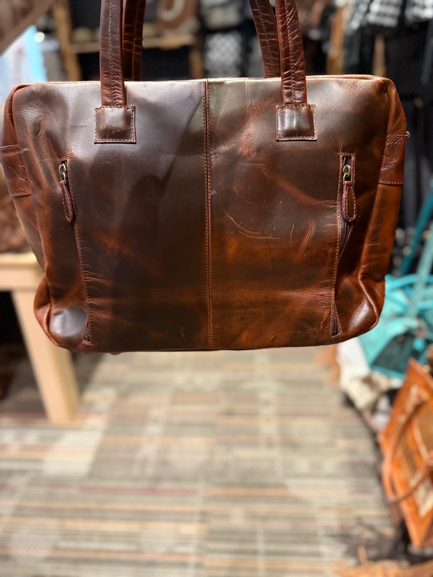 Clyde Briefcase/Brown