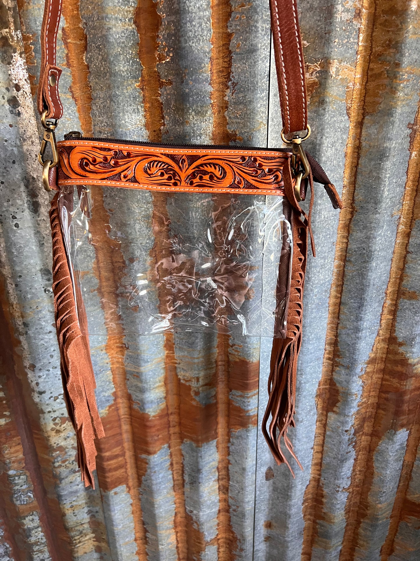 Lightening Tooled Bag