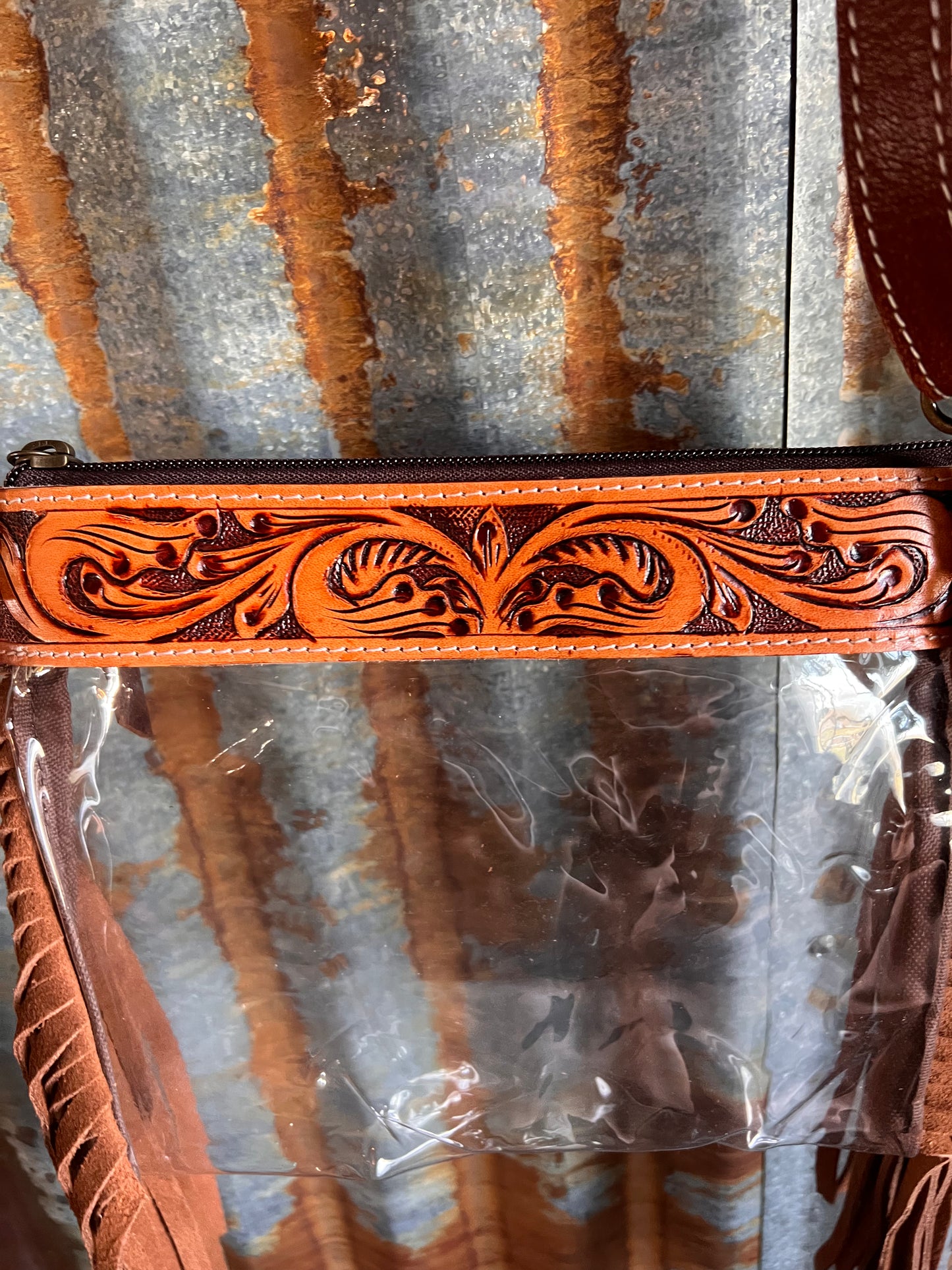 Lightening Tooled Bag