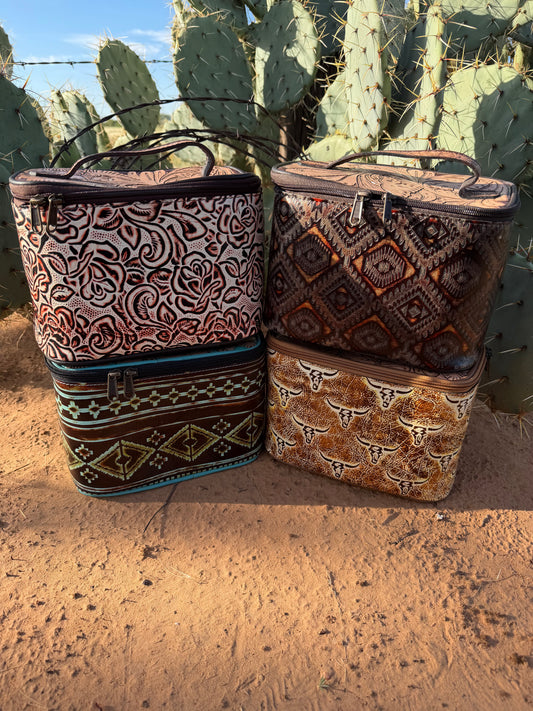 Leather Makeup Case (4 styles)