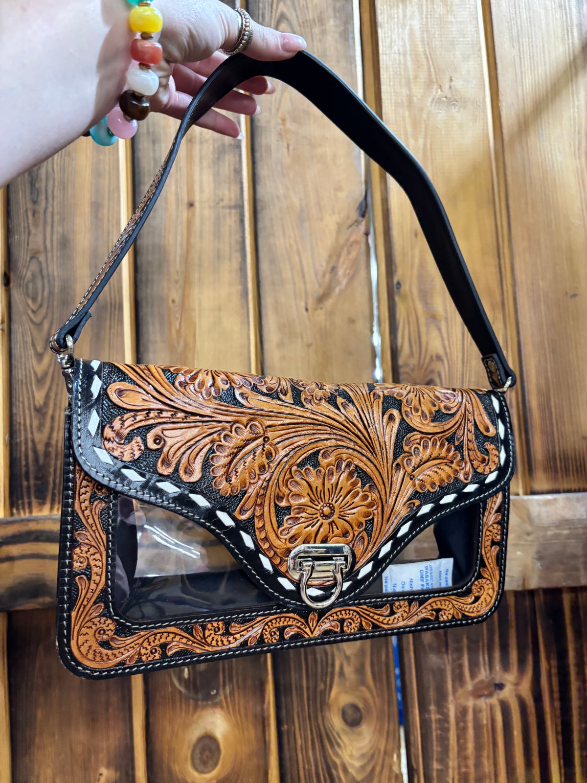 Clear Boujee Shoulder Bag
