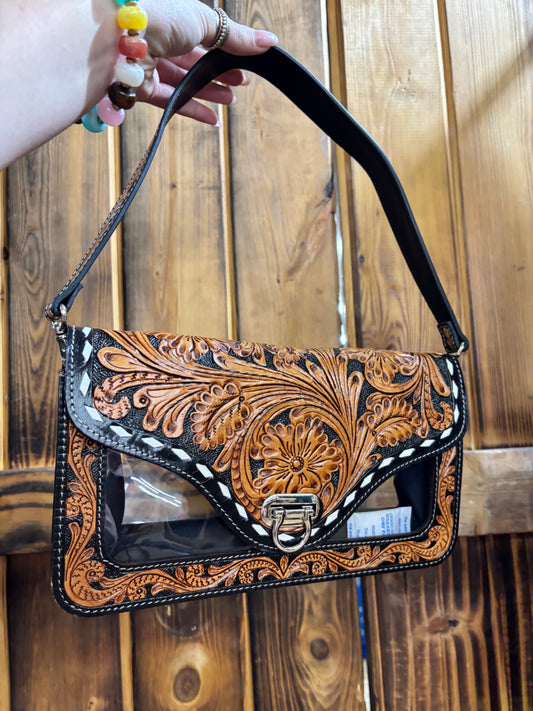 Clear Boujee Shoulder Bag