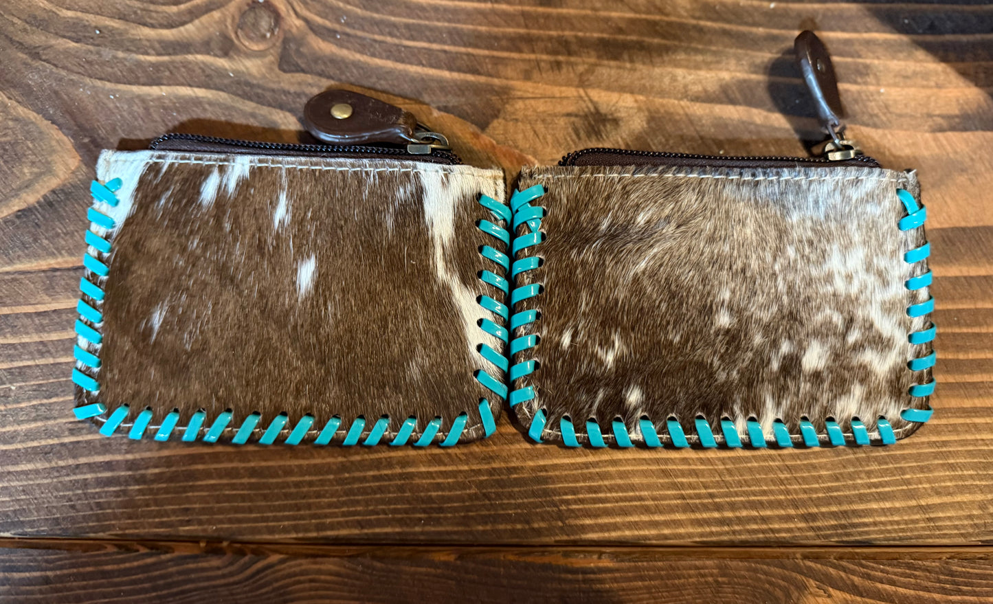 Tooled Stitch Coin Wallet
