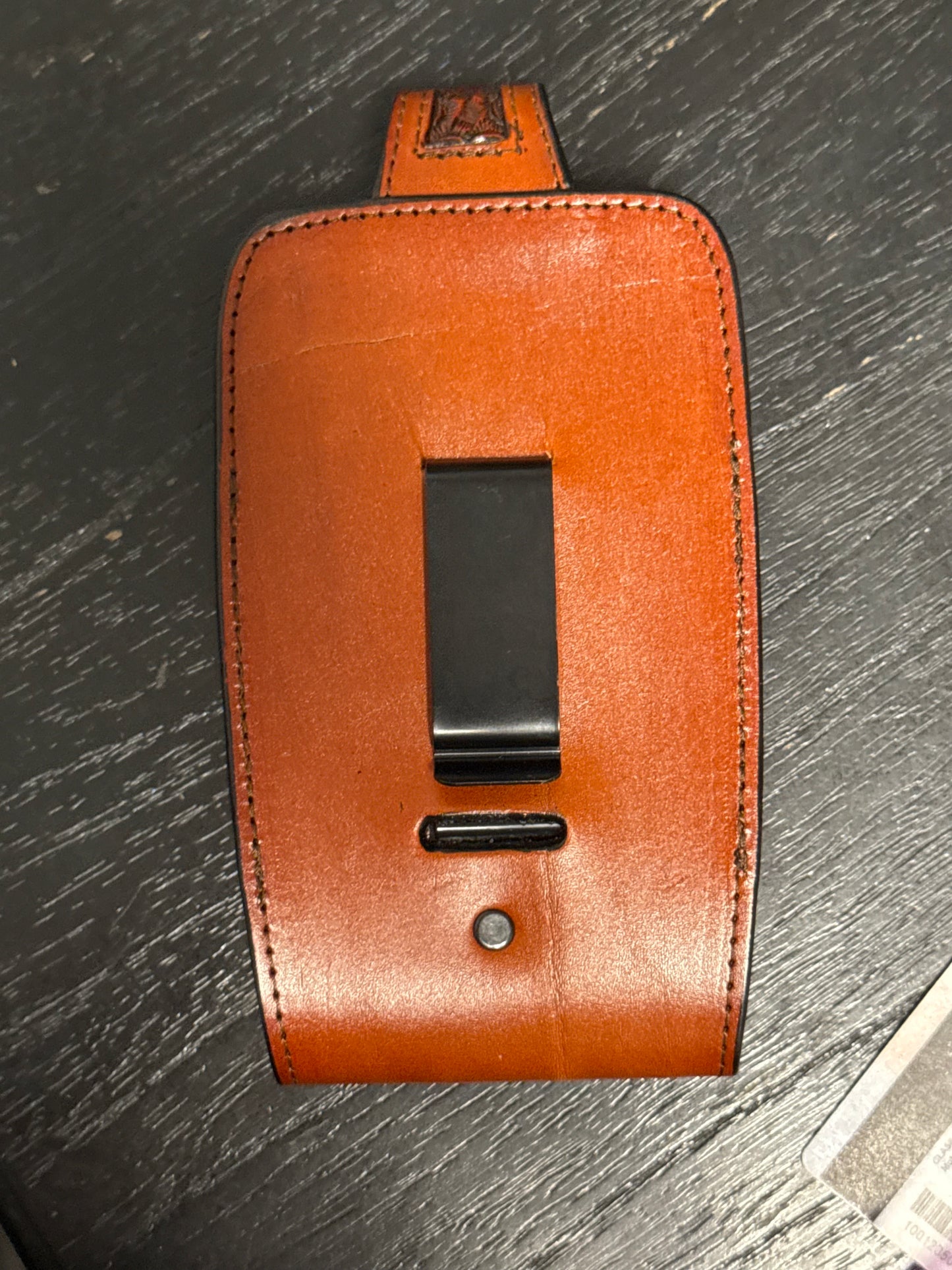 Tooled Leather phone case