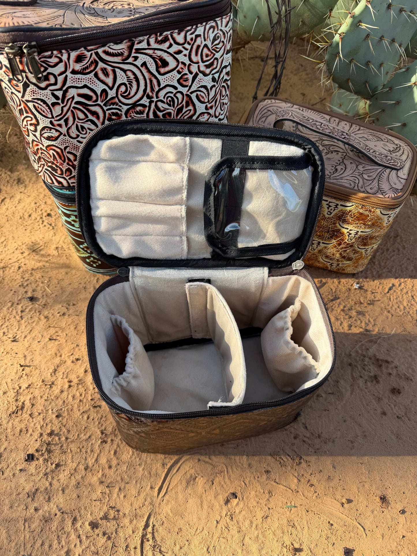 Leather Makeup Case (4 styles)