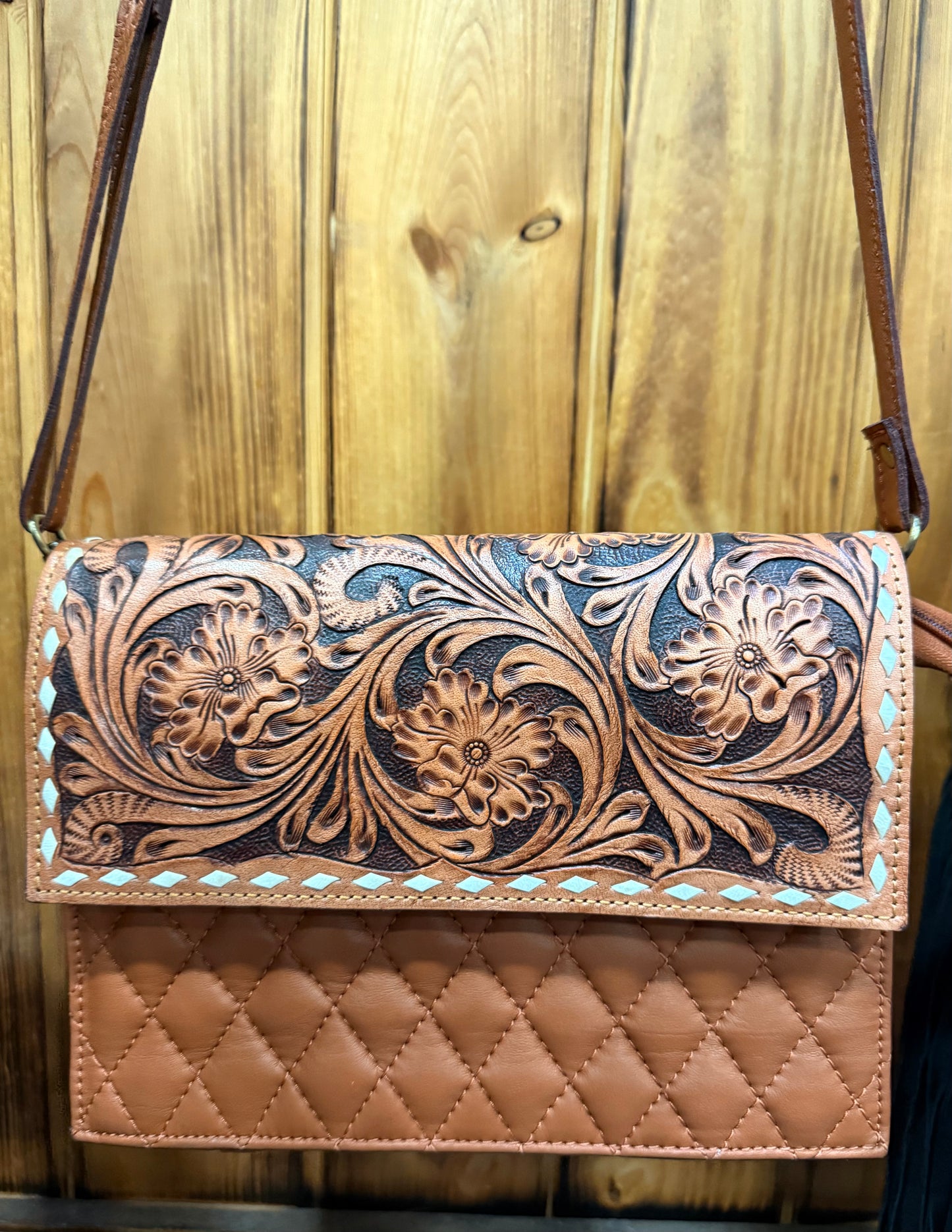Jenny Quilted/Tan