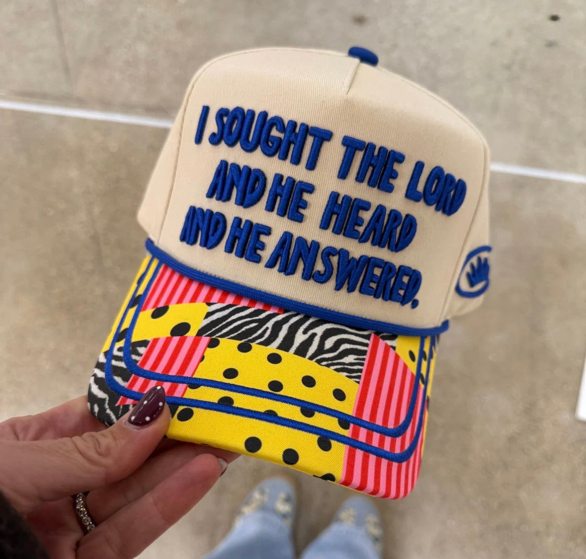 I Sought The Lord Hat