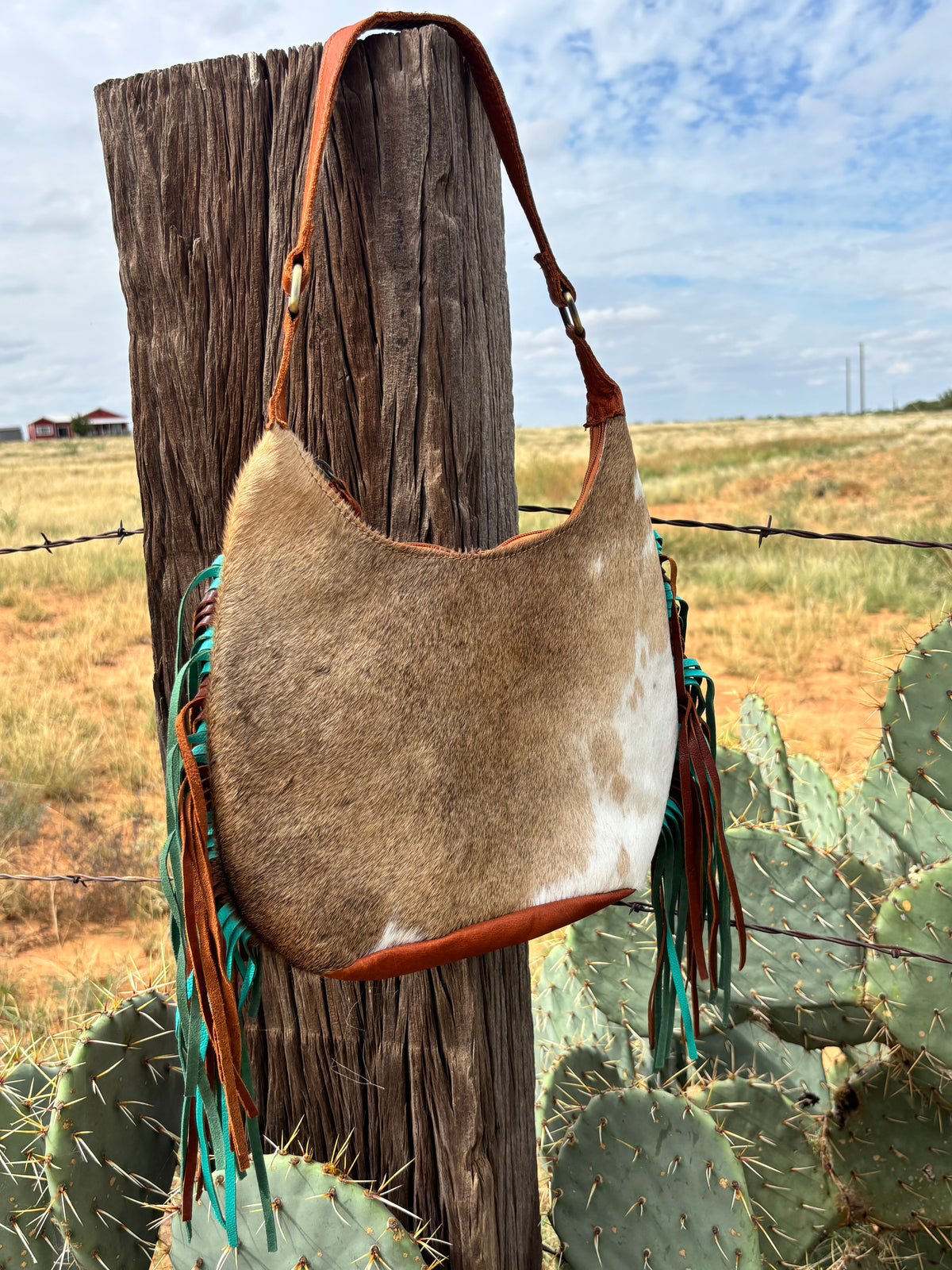 Deer Drift fringe Hobo Bag (Copy)