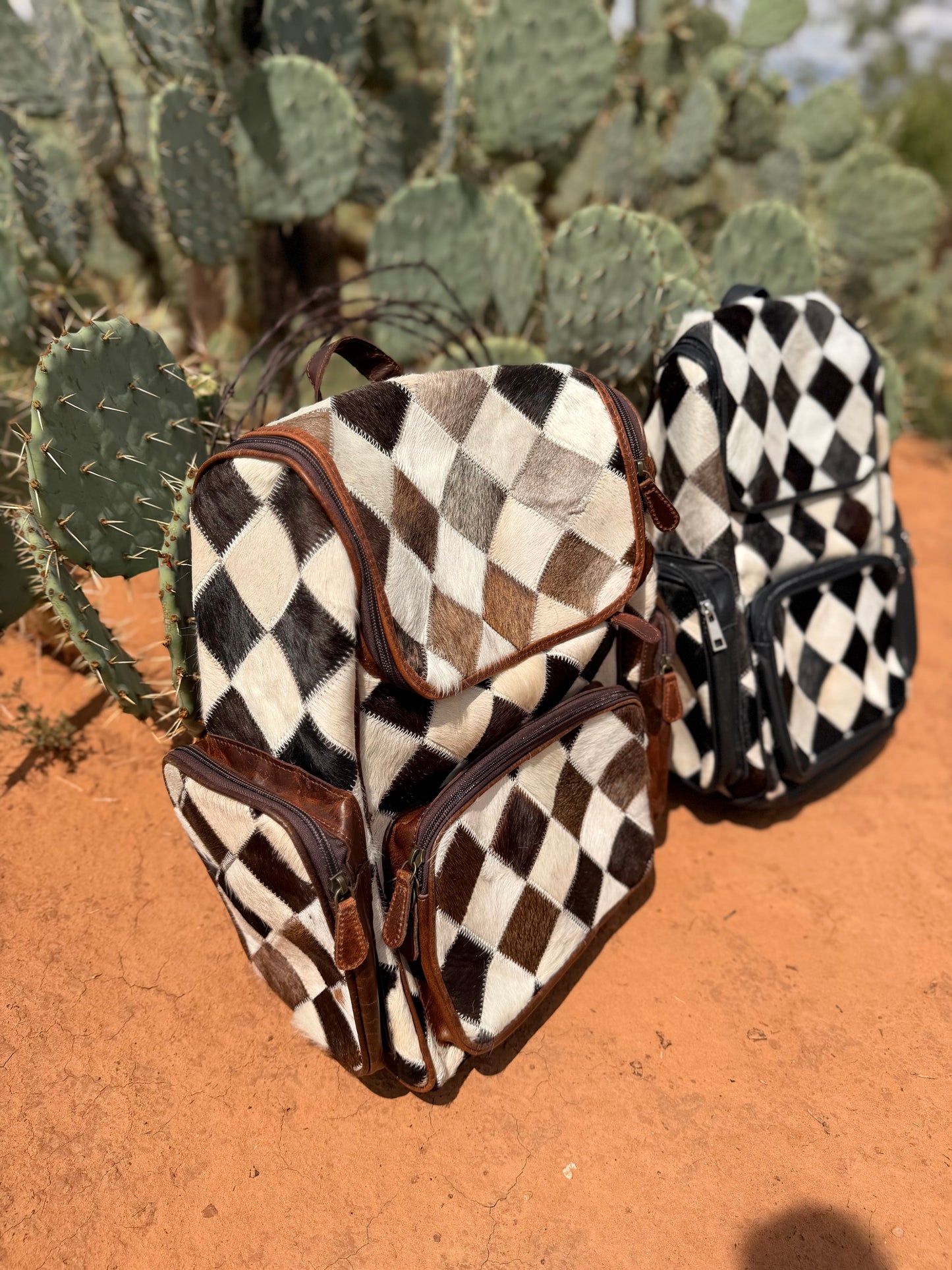 Checkered Hyde Backpacks (2 Colors)