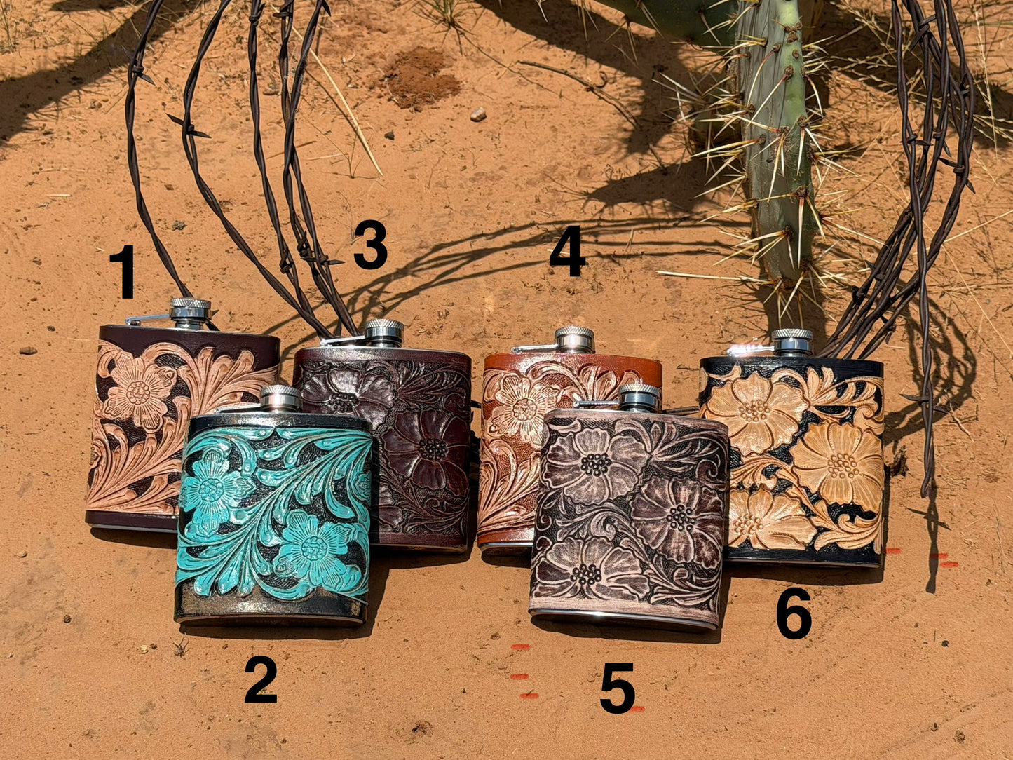 7oz Flask (6 Colors)
