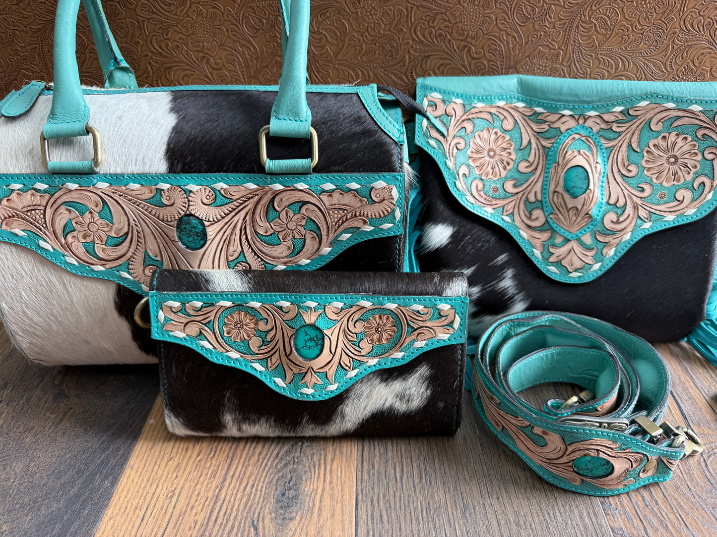 The Ranch House Set/Turquoise