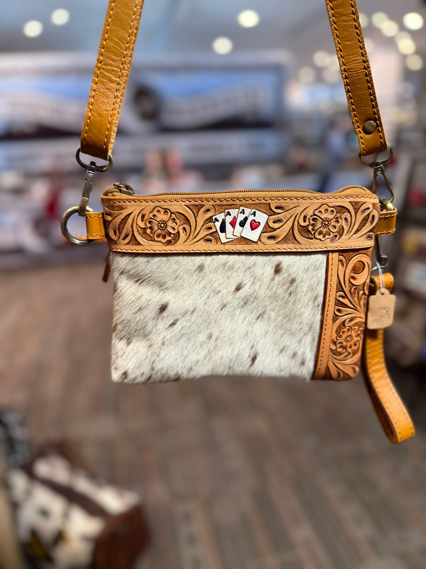 Gamble Wristlet/Crossbody