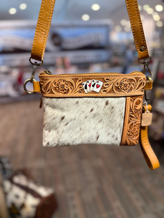 Gamble Wristlet/Crossbody