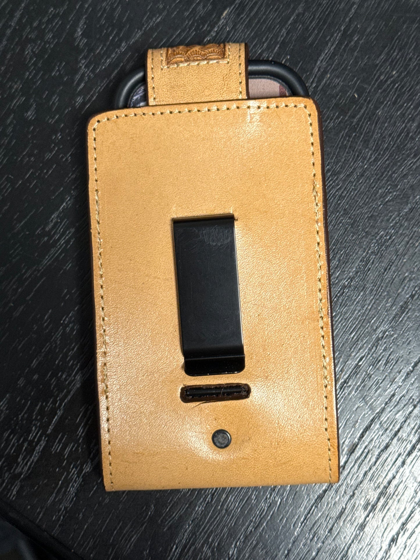 Tooled Leather phone case