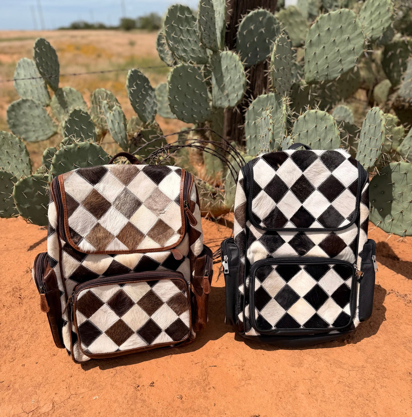 Checkered Hyde Backpacks (2 Colors)