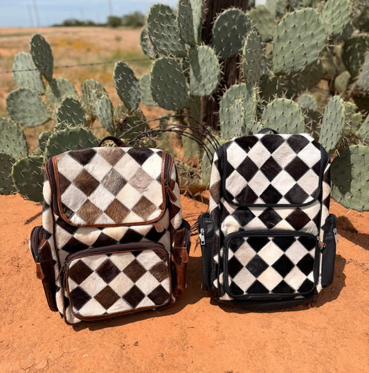 Checkered Hyde Backpacks (2 Colors)