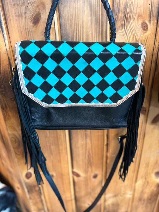 Ava Crossbody/ Turq