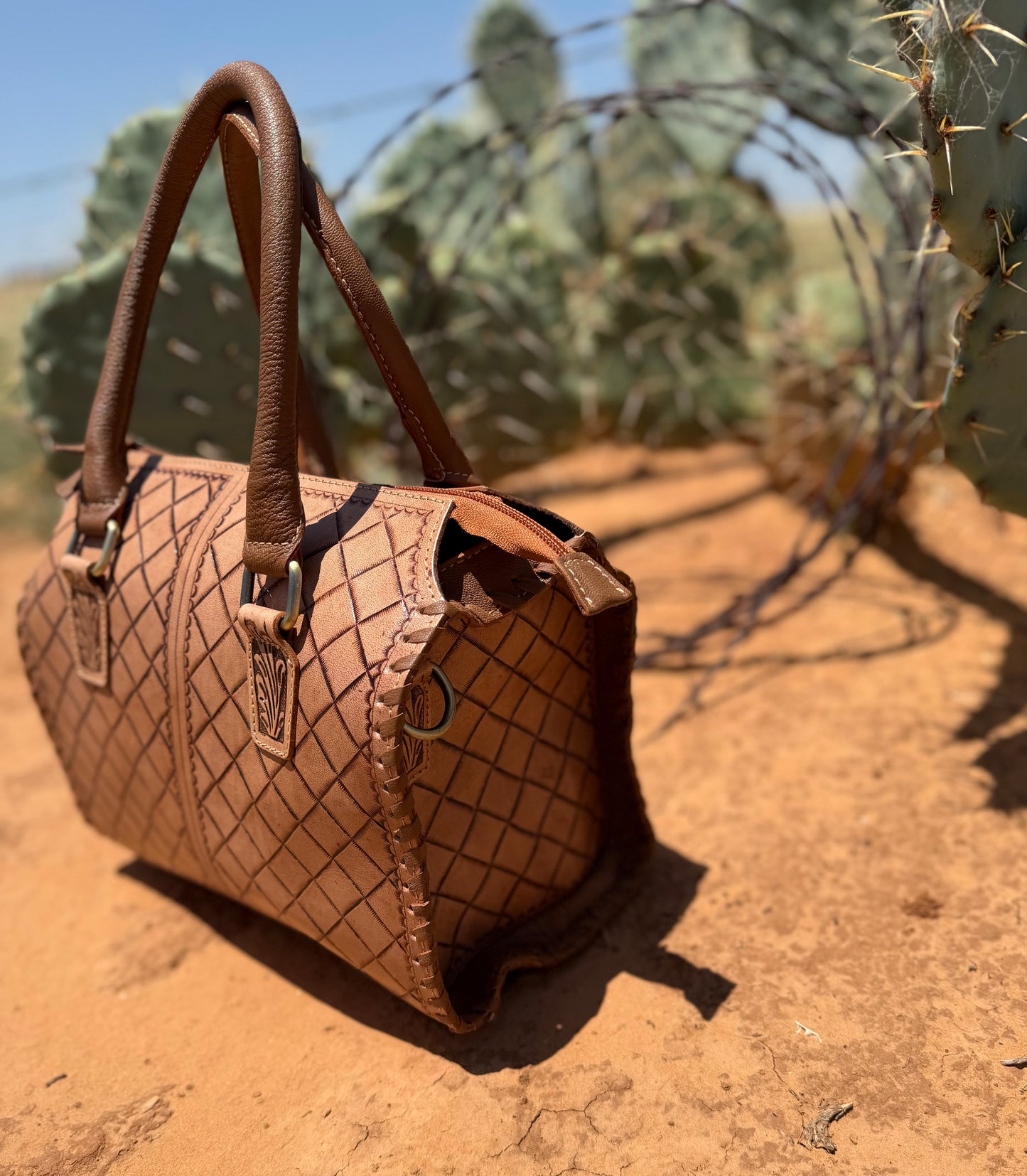The Basket Weave Speedy (Medium)