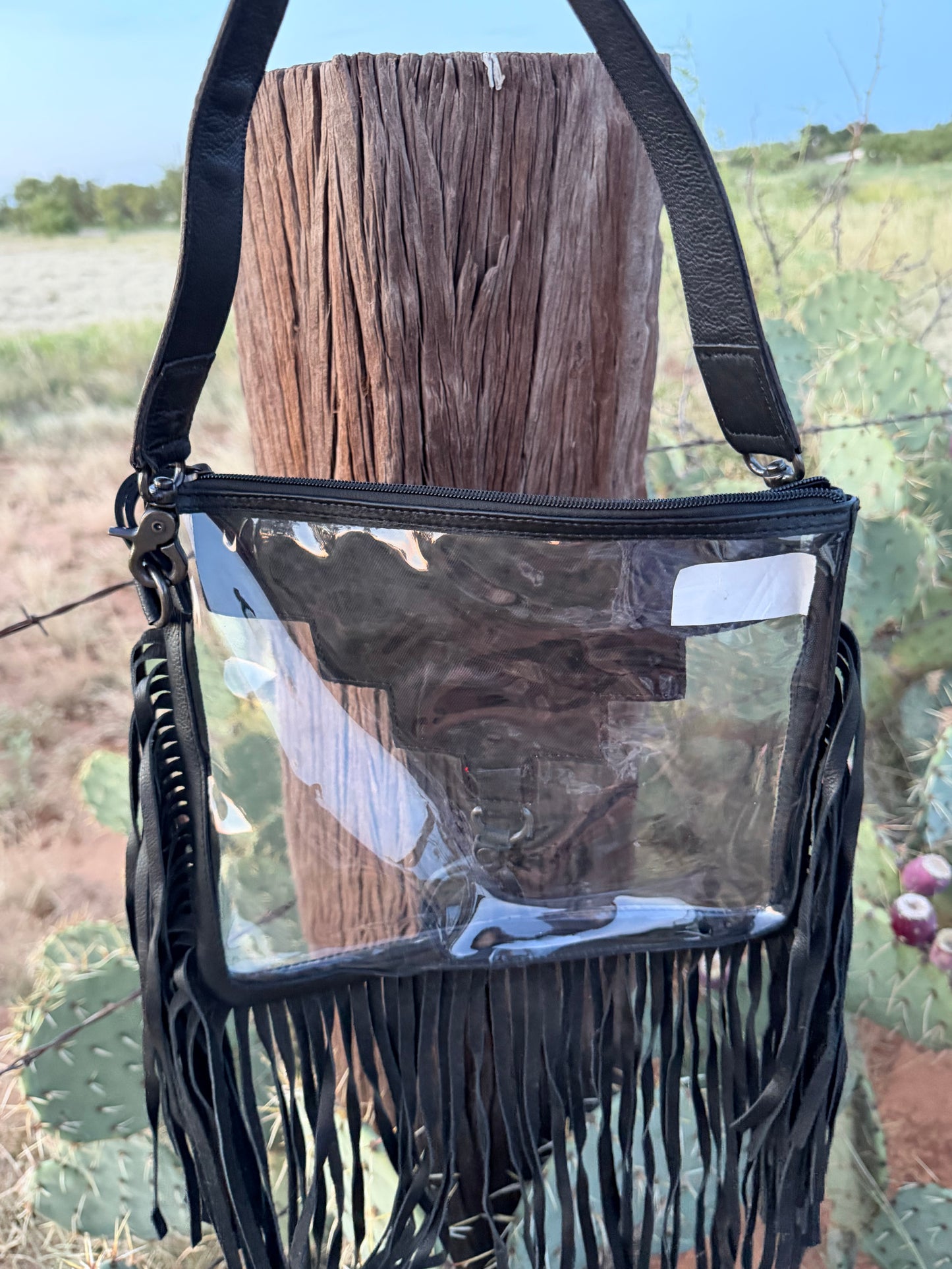 Clear Rodeo Crossbody