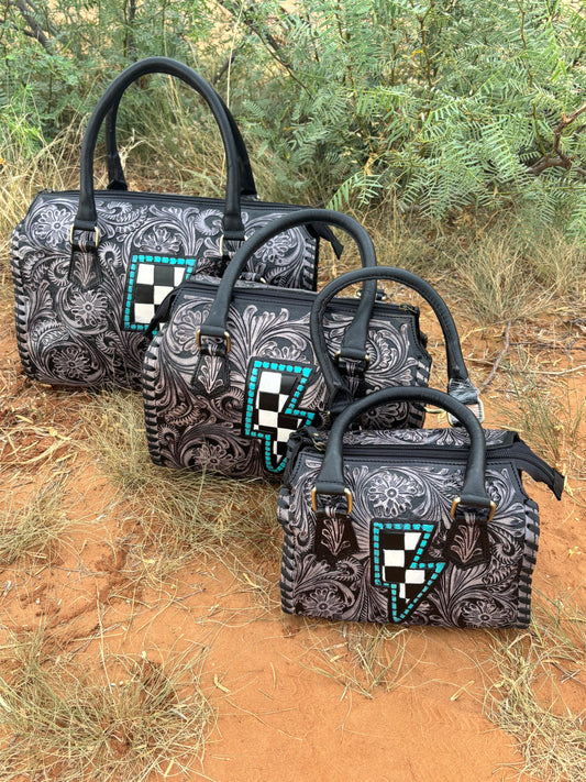 Checkered Thunderbolt Speedy (3 Sizes)