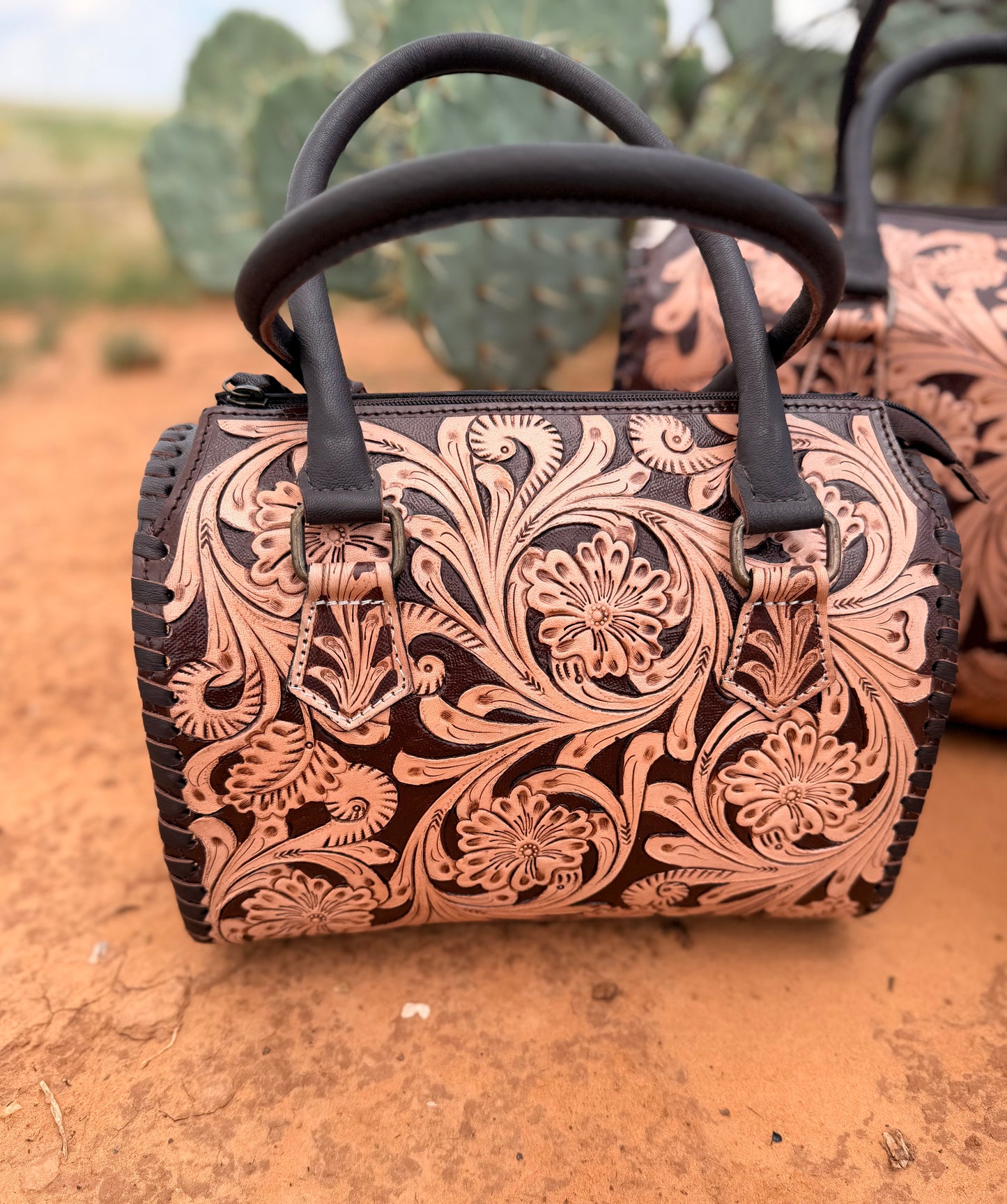 Classy Tooled Speedy’s/Brown