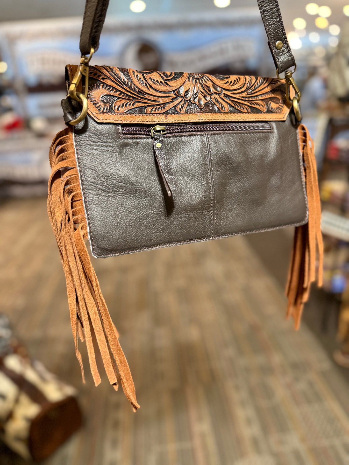 Tooled Trix Crossbody