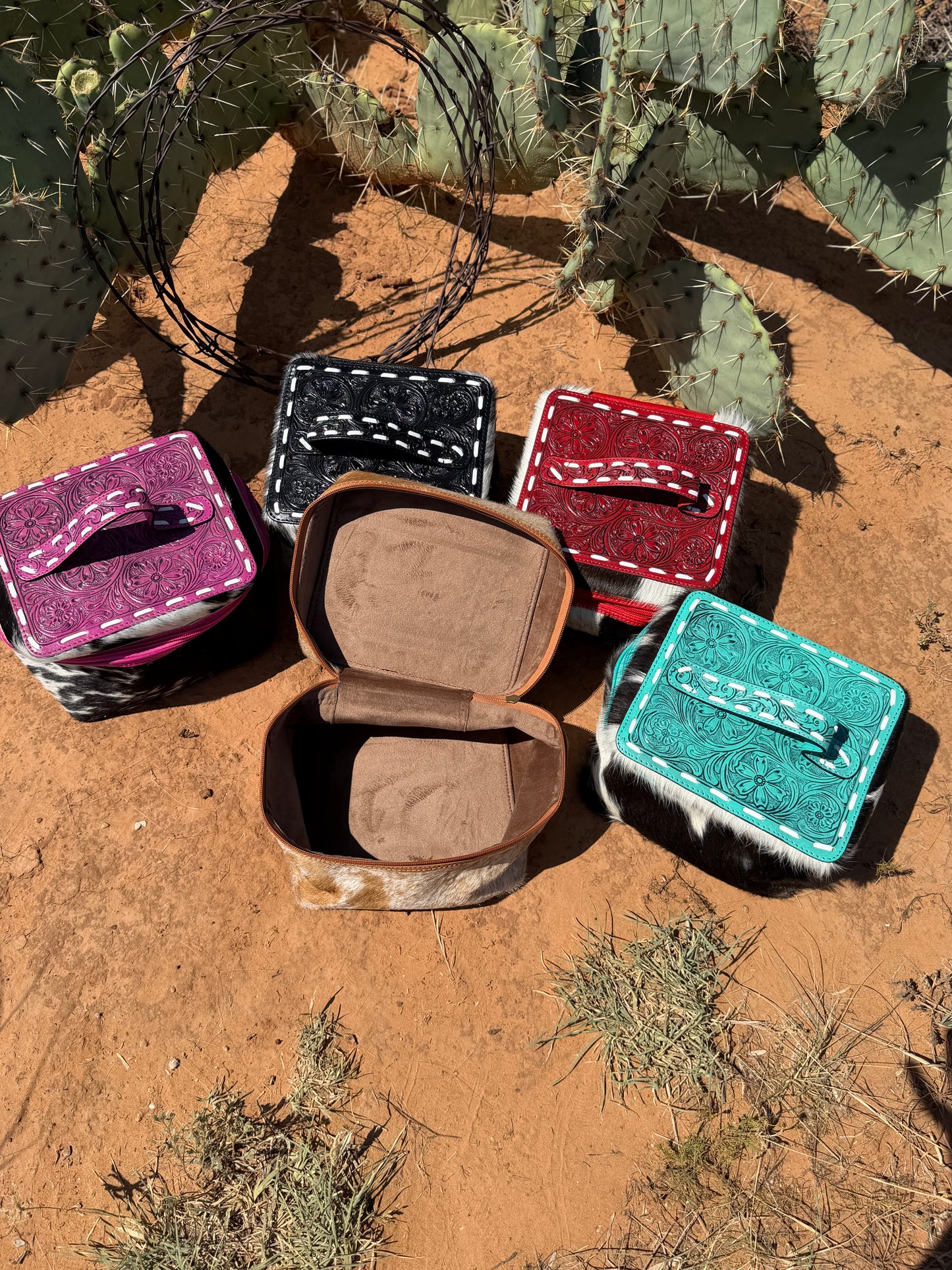 Tooled Makeup Case