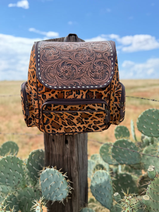 The Leopard Backpack