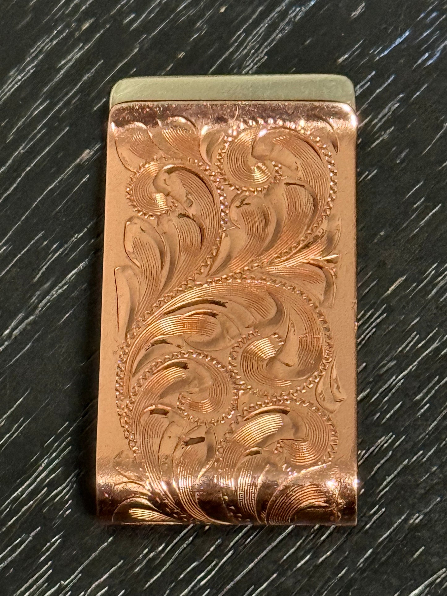 Western Hand Engraved Money Clips