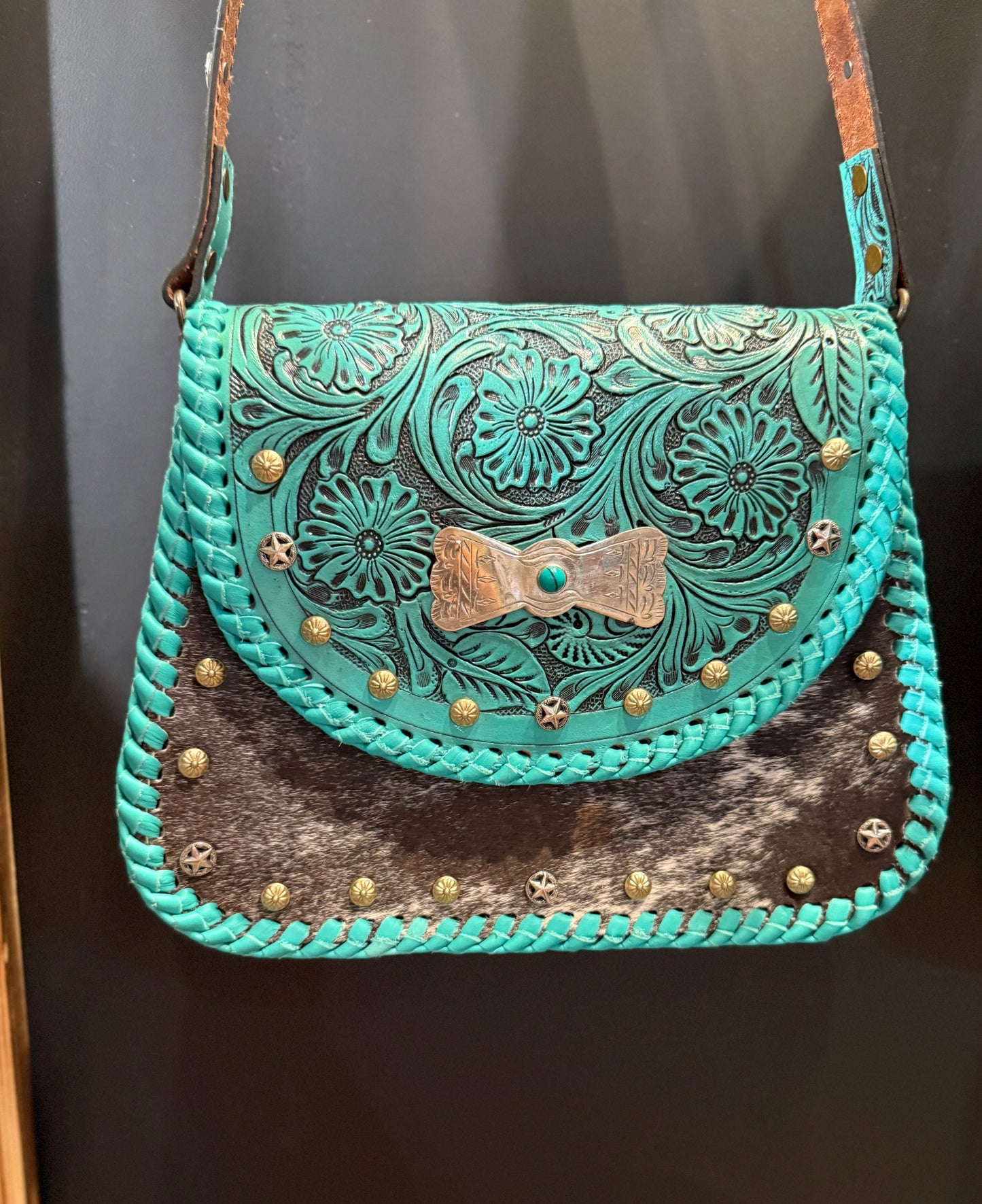 Cowgirl Concho/ Turq