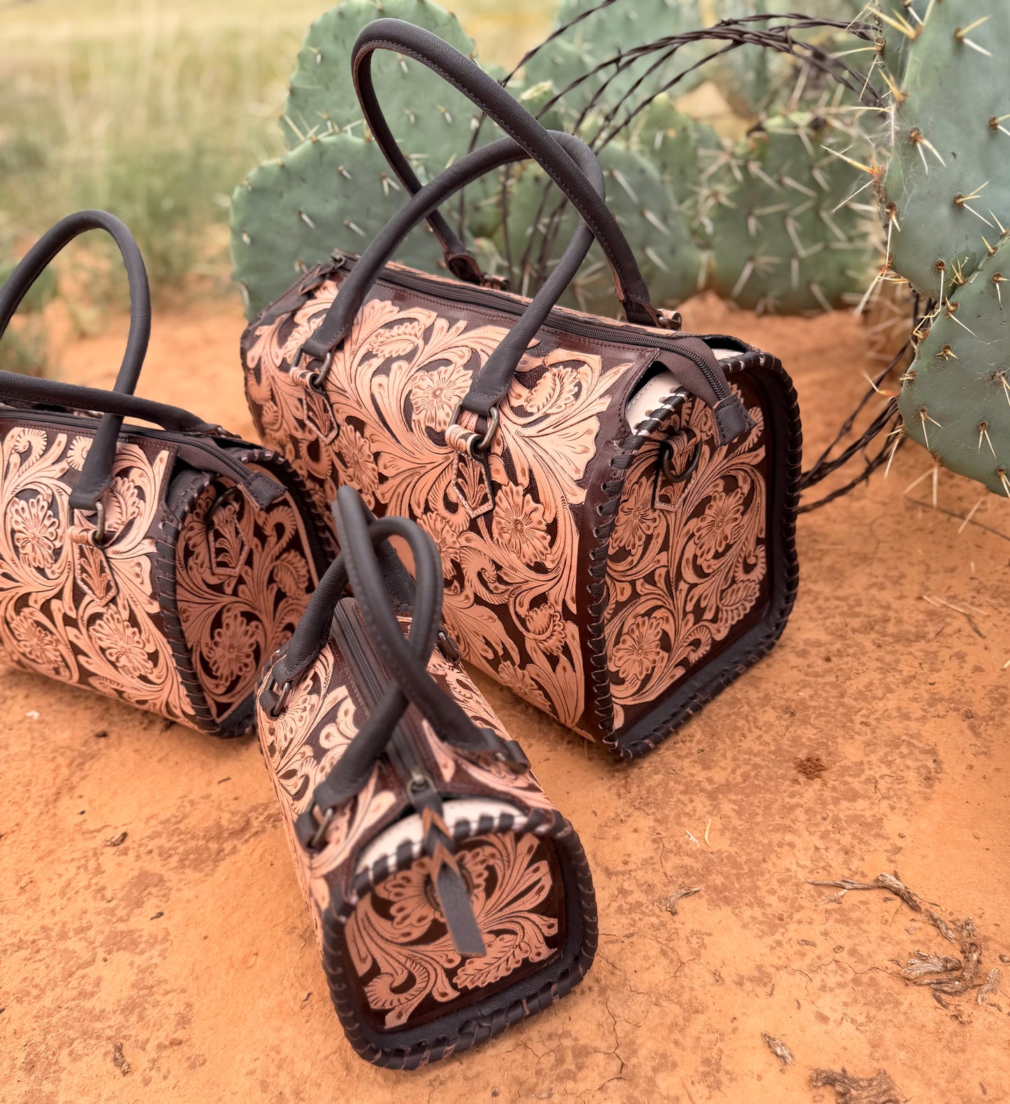 Classy Tooled Speedy’s/Brown