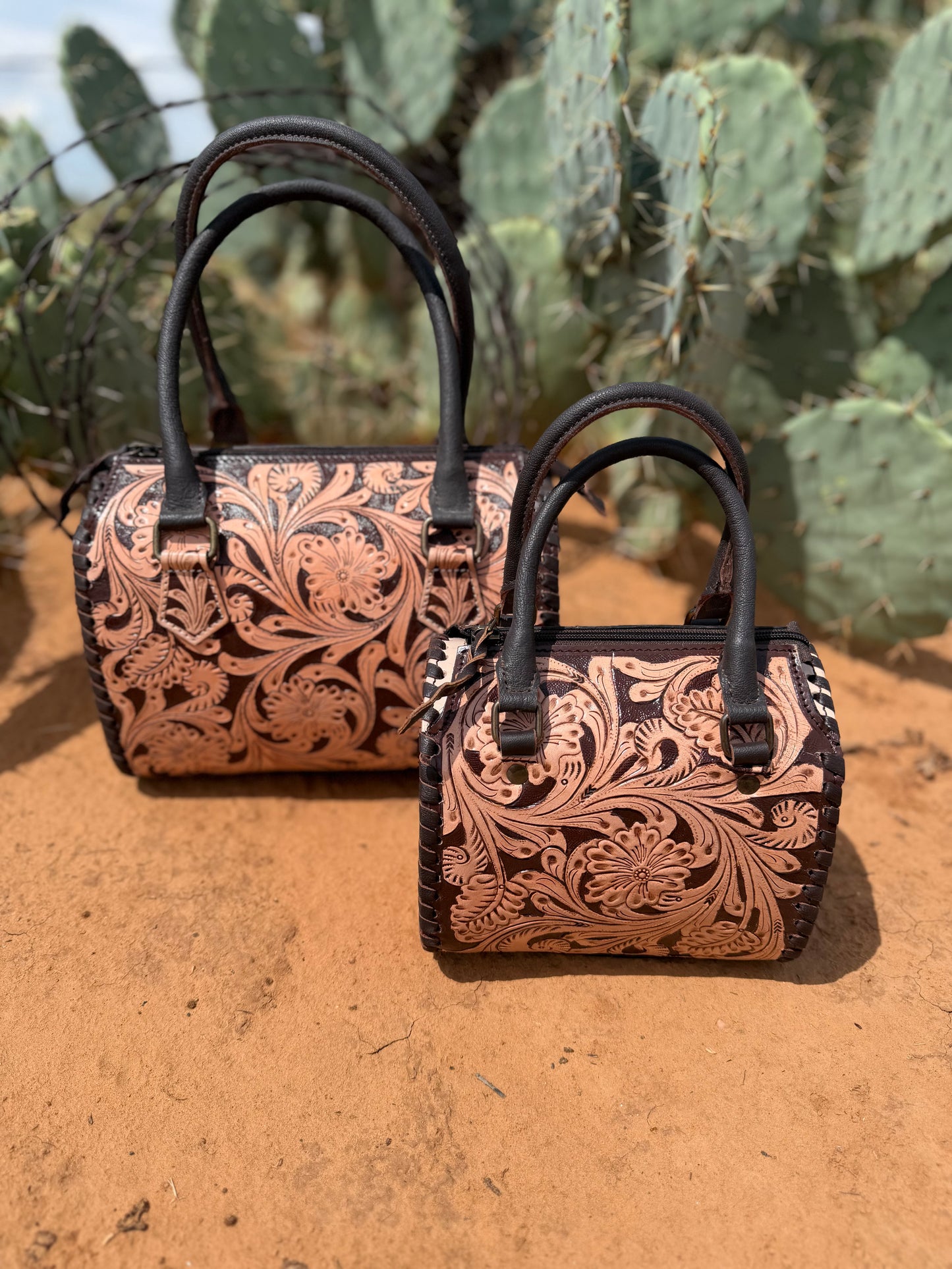 Classy Tooled Speedy’s/Brown