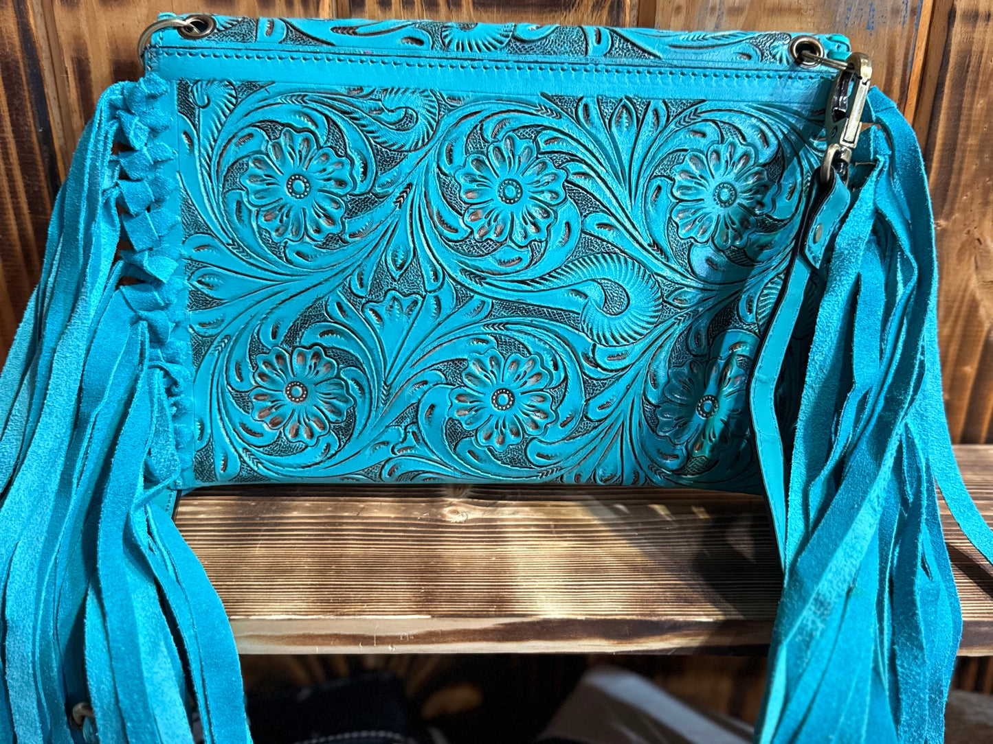 Tooled Twister Crossbody