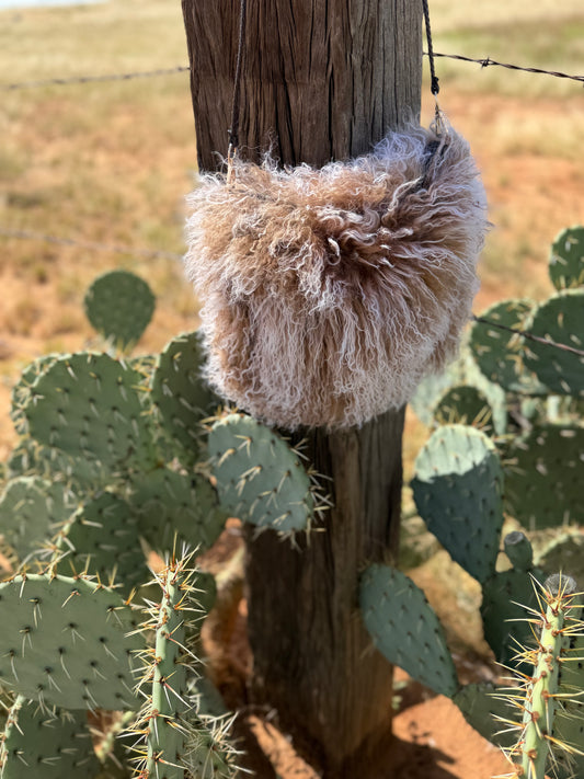 Mongolian Lamb Hand Bag