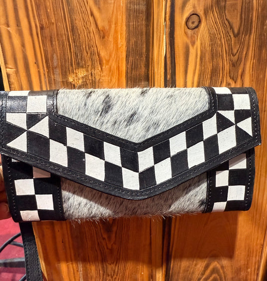 Checkered Hyde Wallet