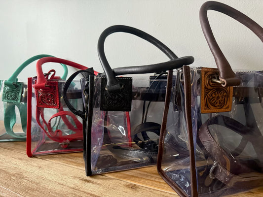 Cowgirl Clear Bag (4 Colors)