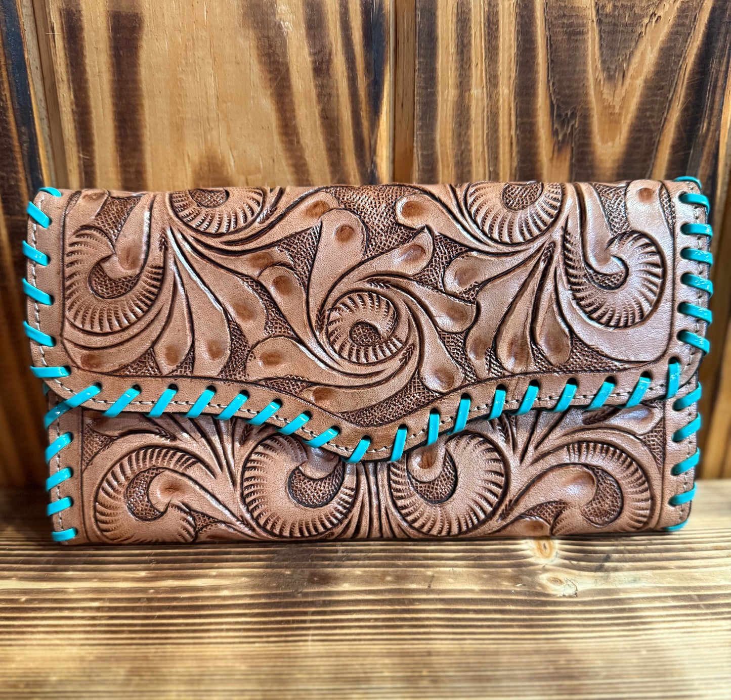 Kylie Tooled Wallet