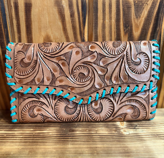 Kylie Tooled Wallet