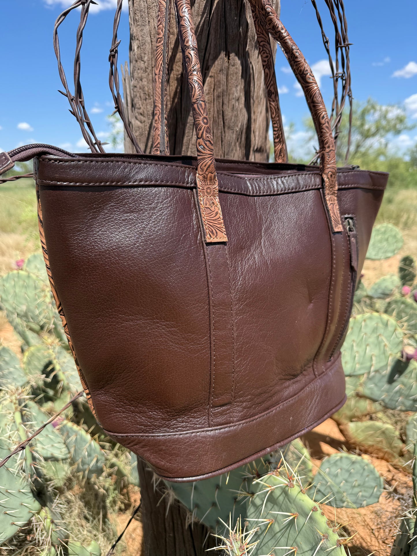 The Endless Tooled Tote