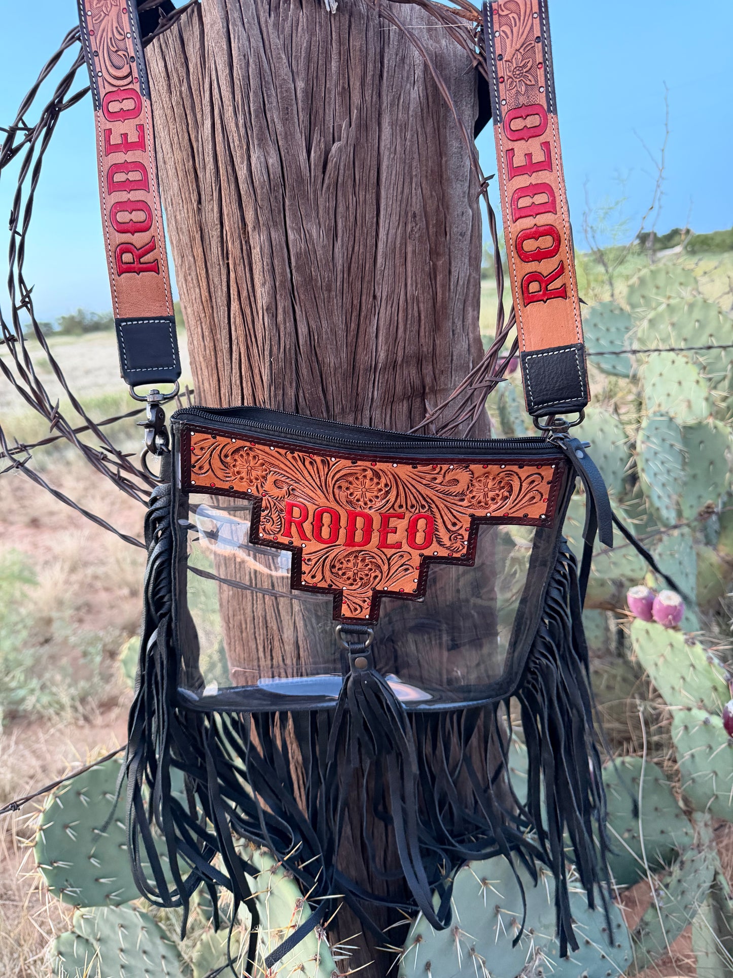 Clear Rodeo Crossbody